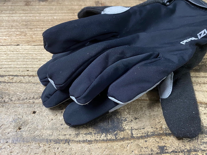 JY274 パールイズミ PEARL iZUMi 長指ウィンターグローブ 黒 L 裏起毛 赤タグ