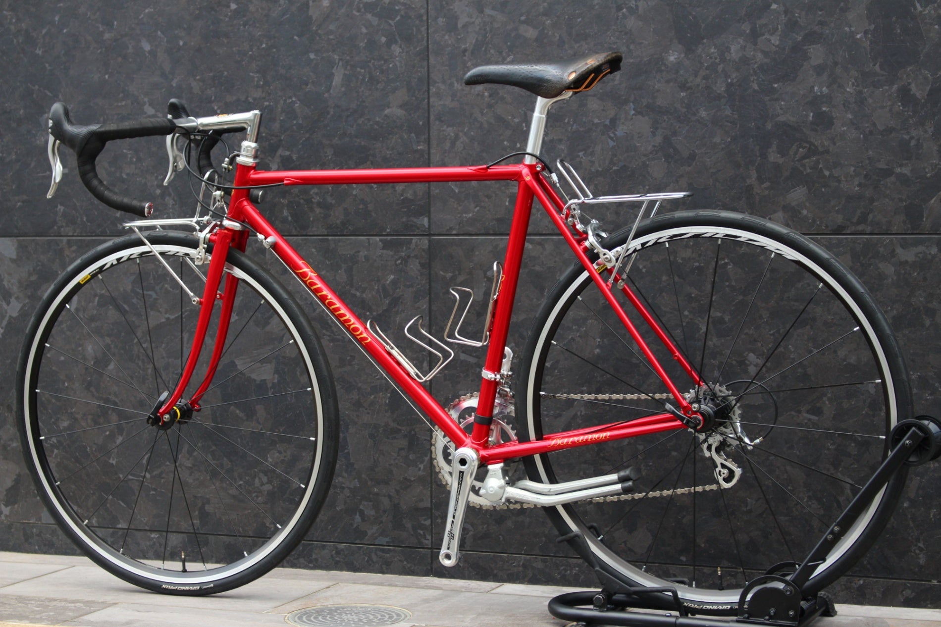 バラモン BARAMON カンパニョーロ アテナ 11S Mix クロモリ ロード