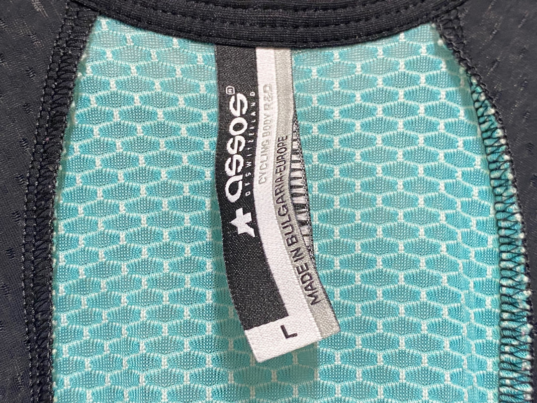 JQ926 アソス ASSOS FI.13_S5 ビブショーツ 黒 L ※スレ