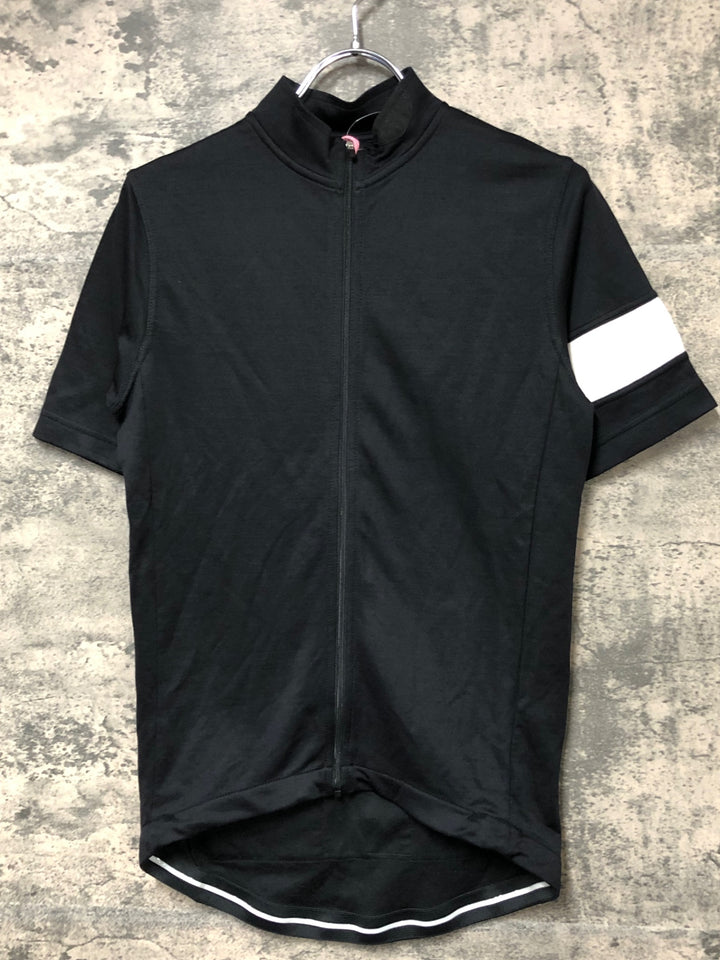 JR974 ラファ Rapha CONSTRUCTION 半袖 サイクルジャージ 黒 M