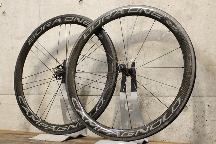カンパニョーロ CAMPAGNOLO ボーラワン BORA ONE 50 AC3 チューブラー ホイールセット カンパ11S/12S 【福岡店】