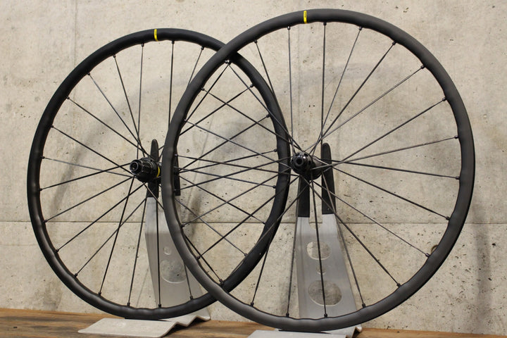 マヴィック MAVIC キシリウム KSYRIUM SL 25 DISC アルミ チューブレスレディ ホイールセット シマノ11S/12S 19C 【福岡店】
