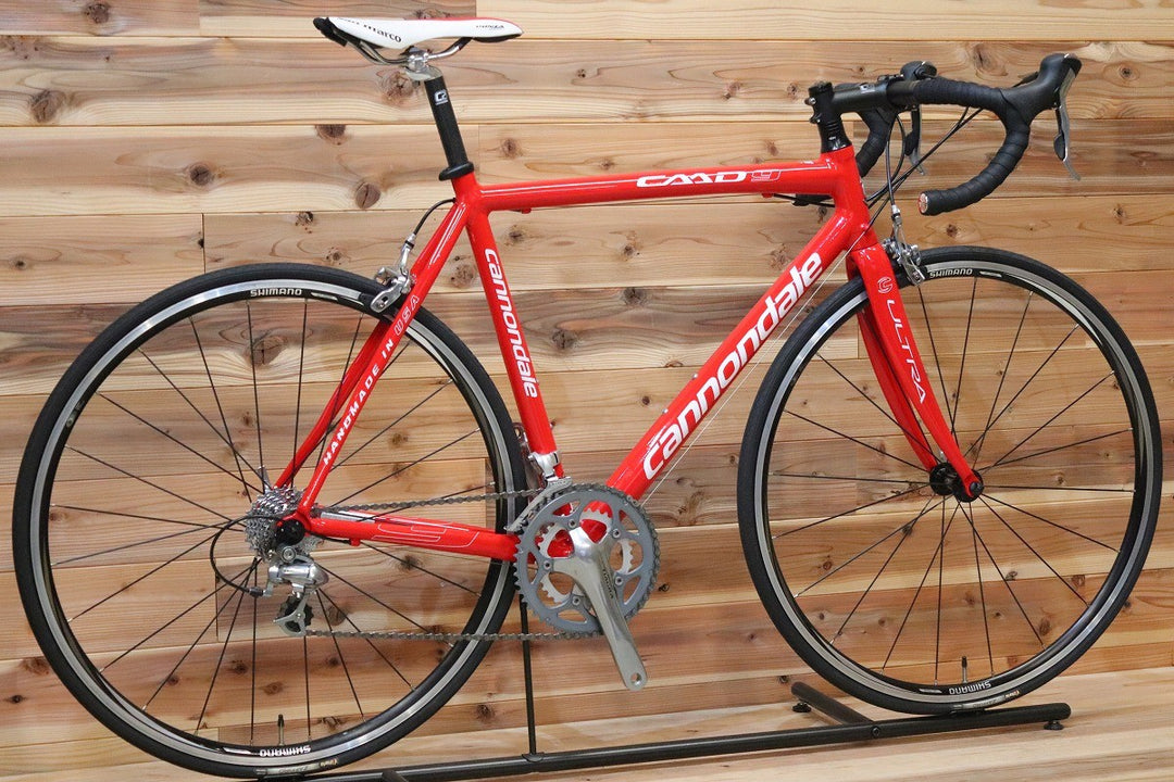 キャノンデール CANNONDALE キャド CAAD9-6 2009モデル 54サイズ シマノ ティアグラ 4500 MIX 9S アルミ ロードバイク 【広島店】