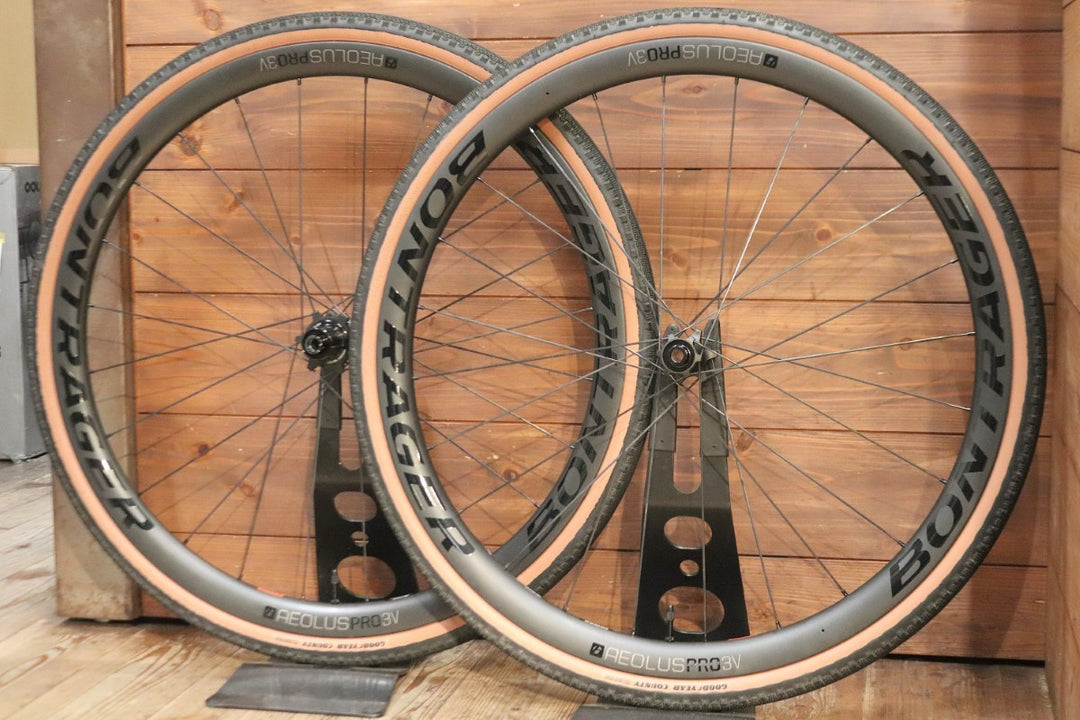 ボントレガー BONTRAGER アイオロス AEOLUS PRO 3V シマノ 12/11S クリンチャー チューブレスレディ カーボン ホイールセット 【東京南麻布店】