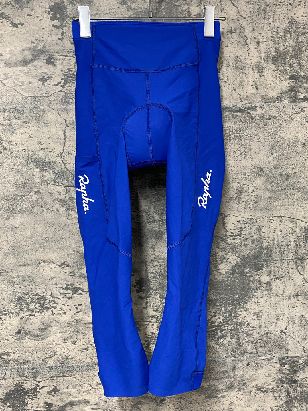 JH566 ラファ Rapha WOMEN'S 3/4 TIGHTS レーサータイツ 青 XS