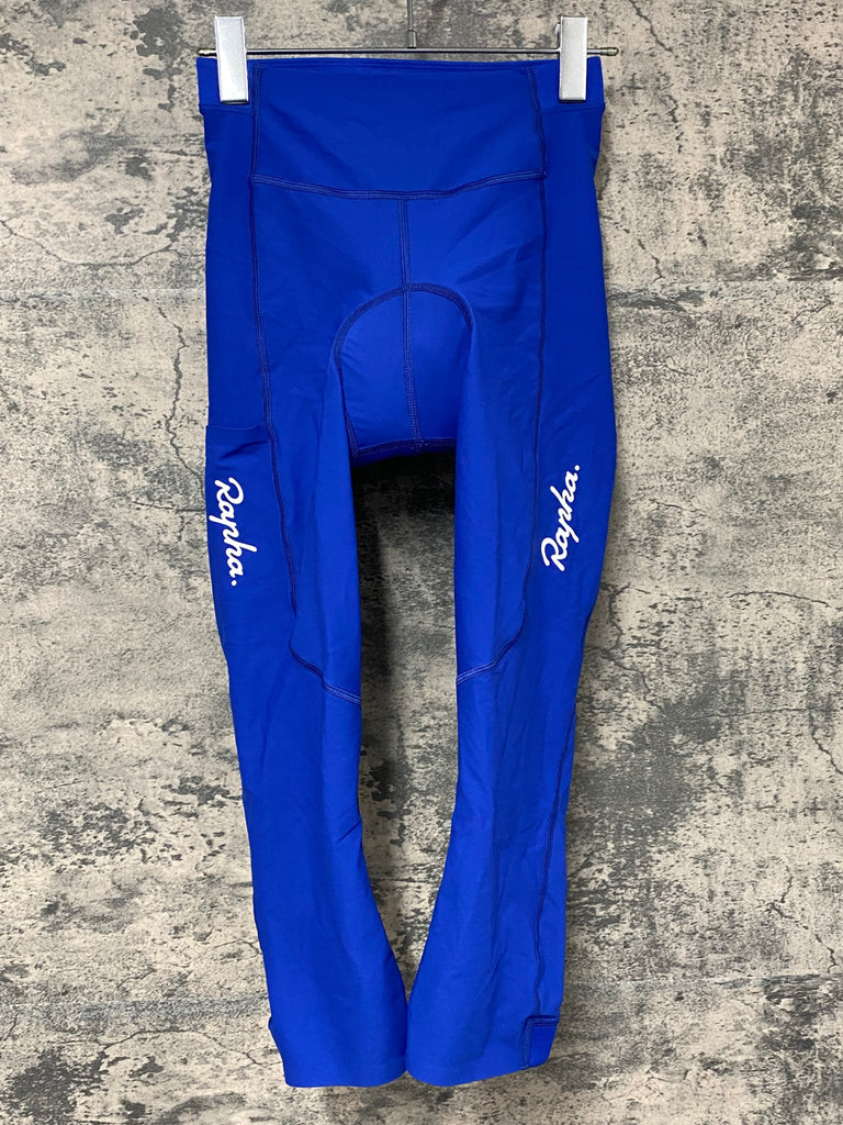 JH566 ラファ Rapha WOMEN'S 3/4 TIGHTS レーサータイツ 青 XS – BICI
