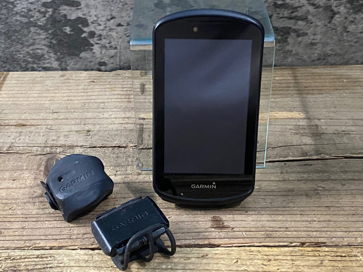 KJ442 ガーミン GARMIN EDGE 1030 PLUS サイクルコンピューター スピード,ケイデンスセンサーセット 動作確認済