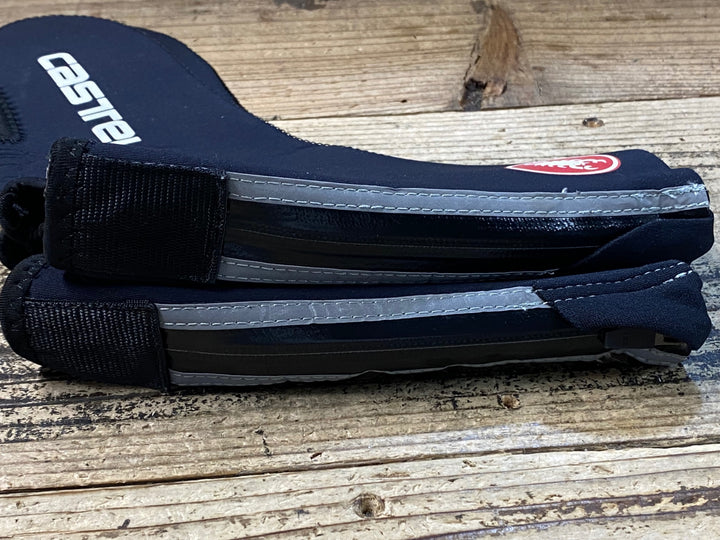 JT030 カステリ CASTELLI シューズウォーマー 黒 X/XL