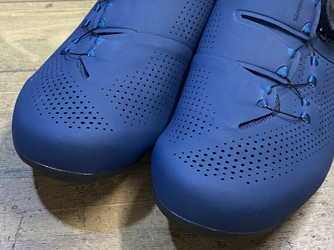 KL337 シマノ SHIMANO SH-RC302 ビンディングシューズ 紺 EU41