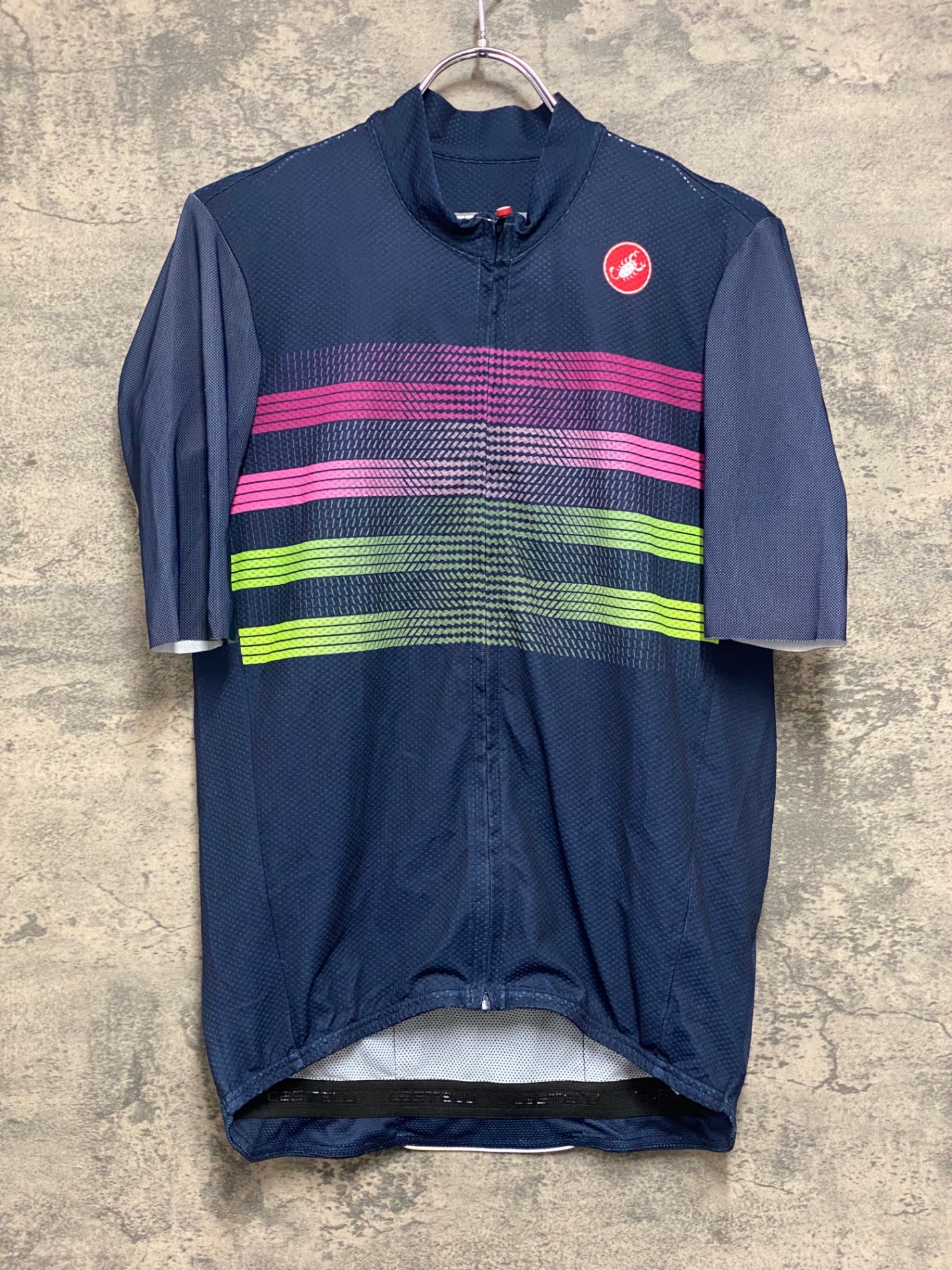 KE517 カステリ CASTELLI 半袖 サイクルジャージ 紺 L – BICI AMORE