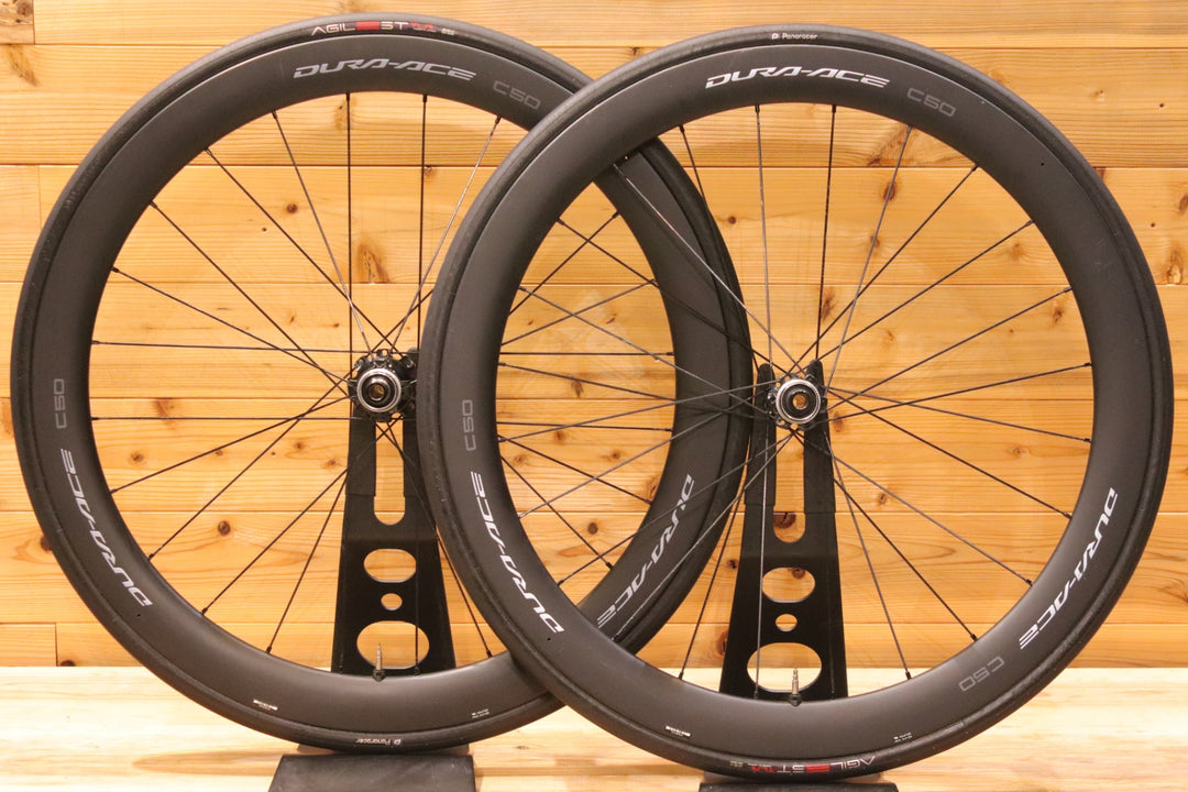 シマノ SHIMANO デュラエース DURA-ACE WH-R9270-C50-TL シマノ 12S 21C カーボン チューブレス ロードバイク ホイールセット 【広島店】