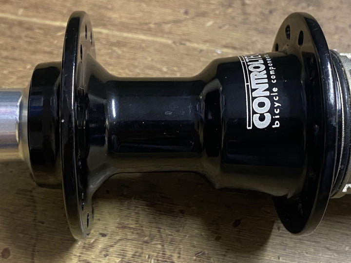KL705 コントロールテック CONTROLTECH 前後ハブセット 黒 シマノ10S 20/24H OLD108x142mm