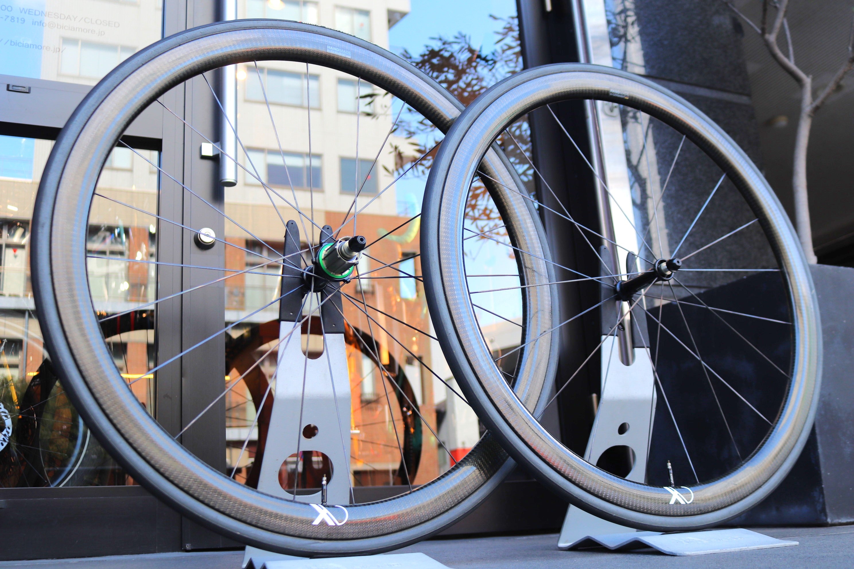 AX-ライトネス AX-LIGHTNESS P38T カーボン チューブラー ホイール