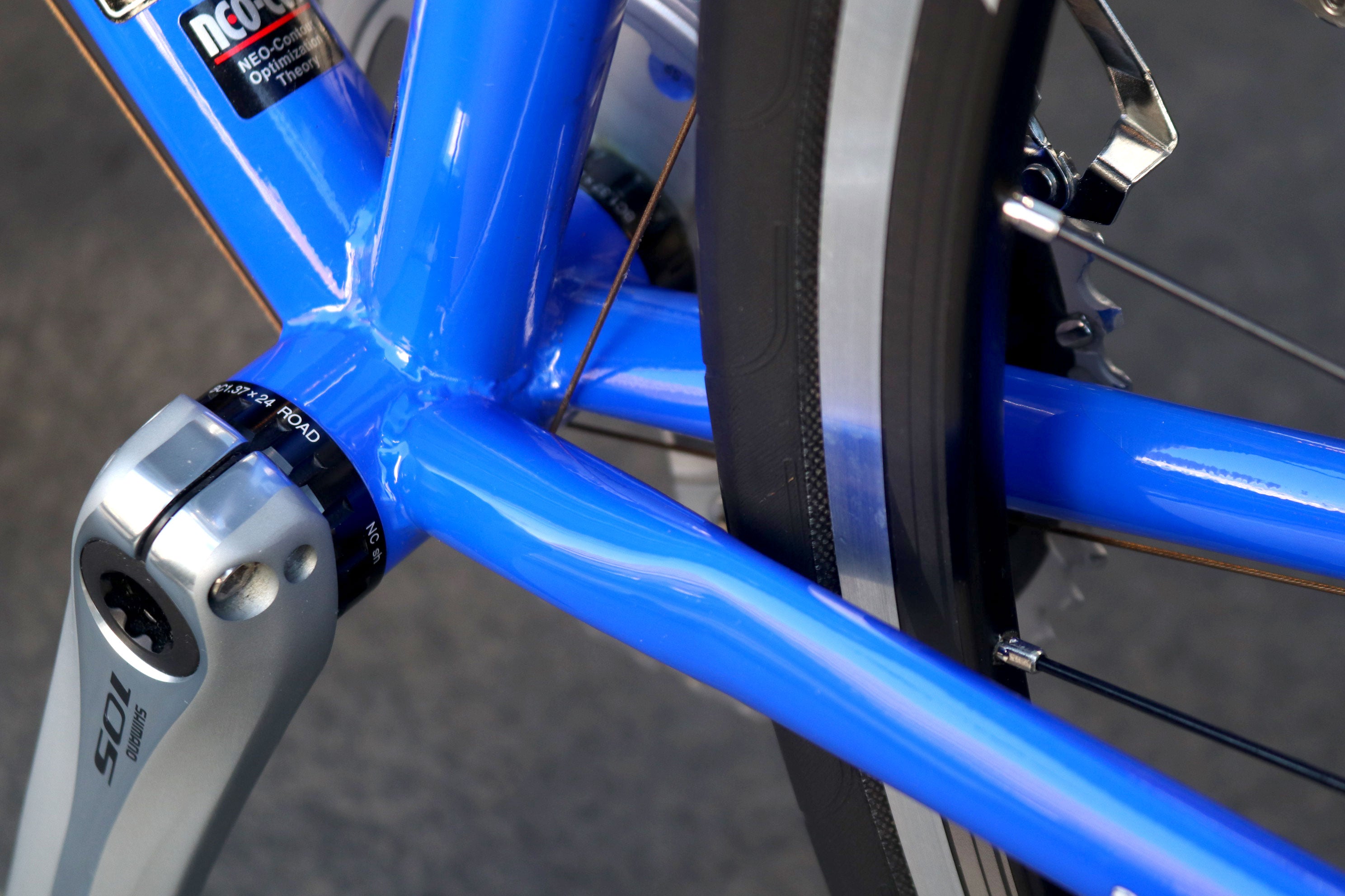 ANCHOR 自転車 青色 フレーム Shimano