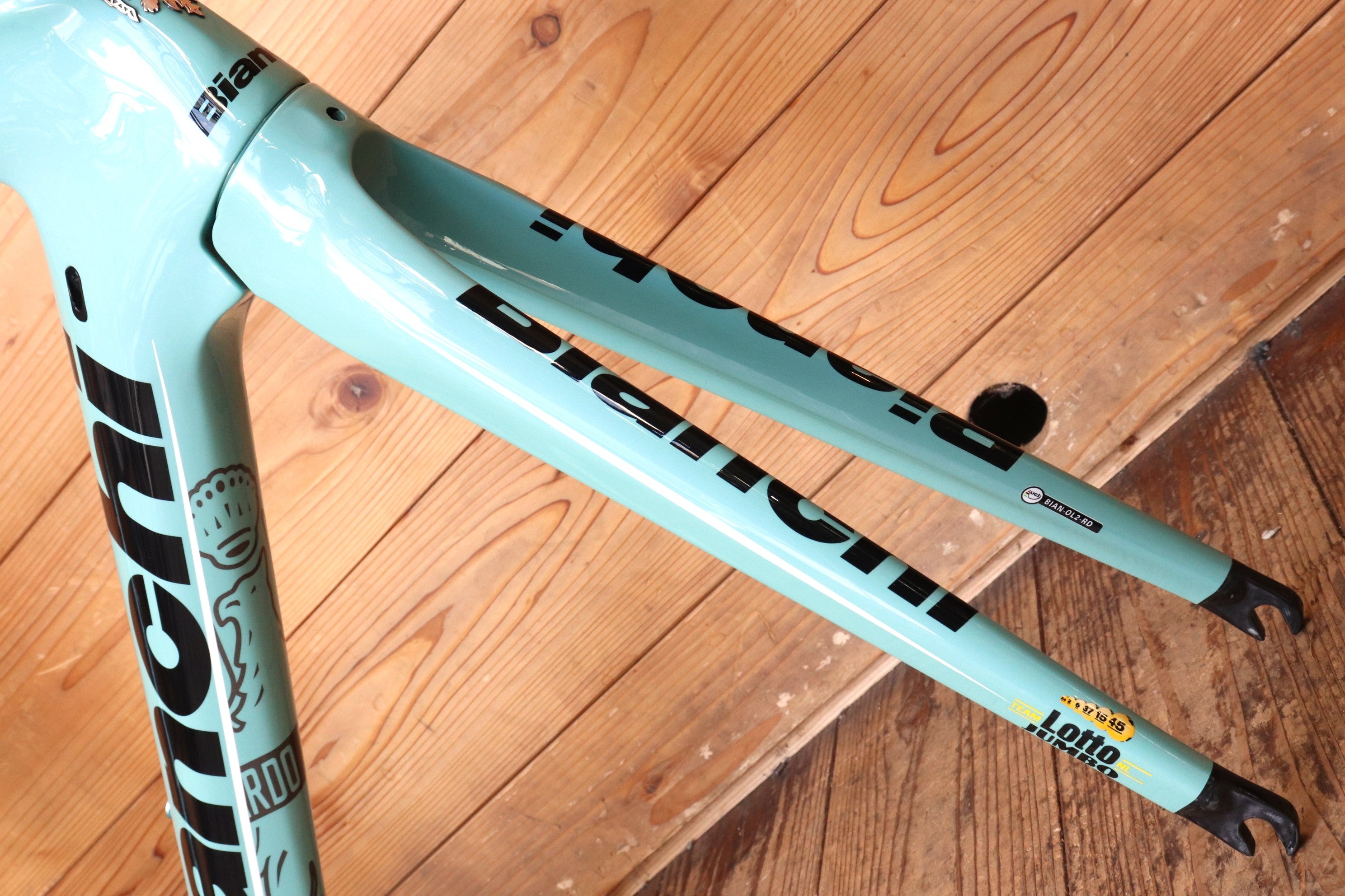 ビアンキ BIANCHI オルトレ OLTRE XR2 LOTTO NL JUMBO チームカラー