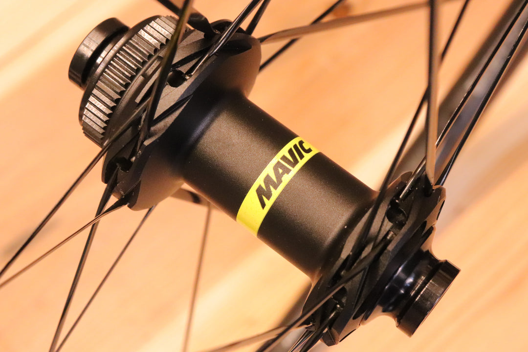 マヴィック MAVIC キシリウム KSYRIUM SL 25 DISC アルミ チューブレスレディ ホイールセット シマノ 11S/12S 【芦屋店】