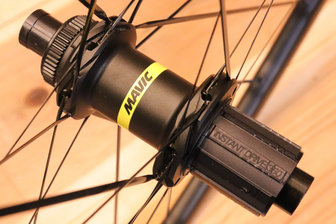 マヴィック MAVIC キシリウム KSYRIUM SL 25 DISC アルミ チューブレスレディ ホイールセット シマノ 11S/12S 【芦屋店】