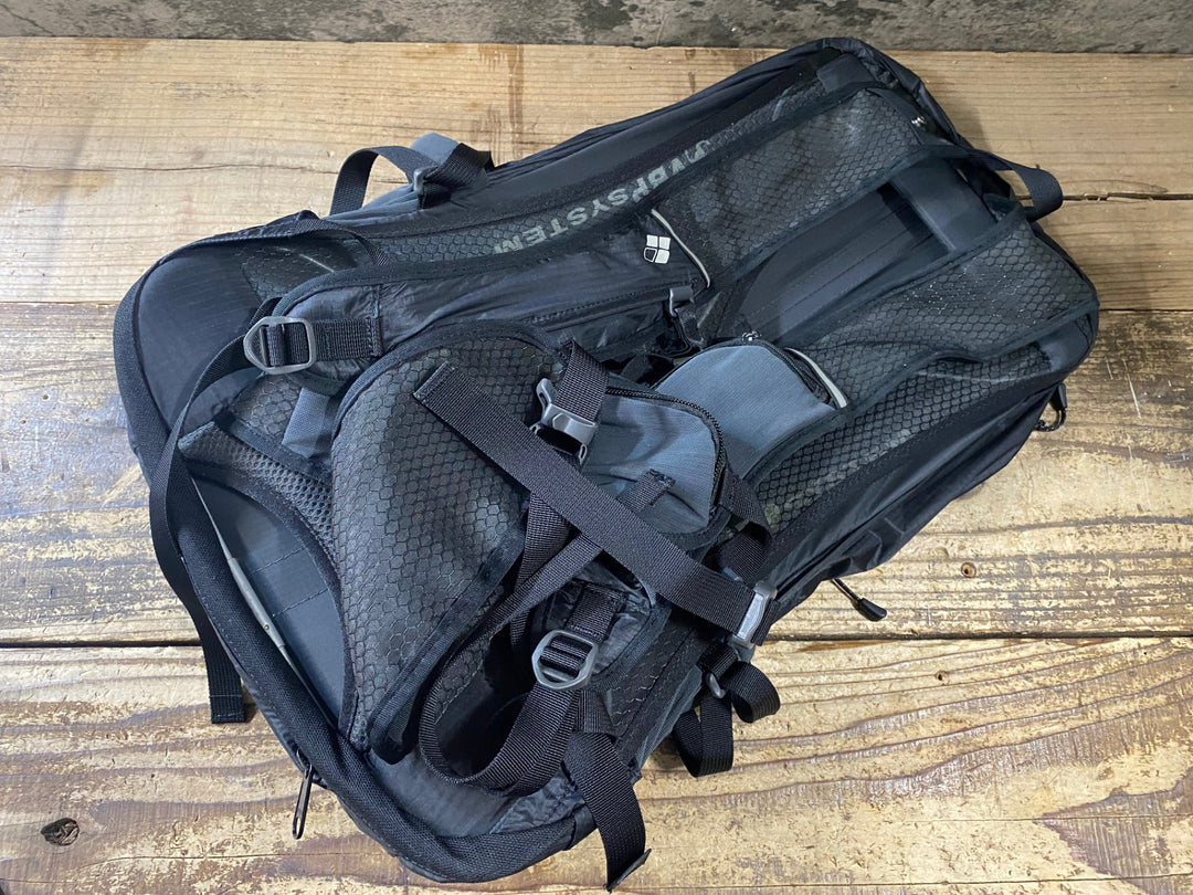 KJ037 モンベル mont-bell CYCOOL PACK 20 リュックサック バックパック 黒 ※擦れ