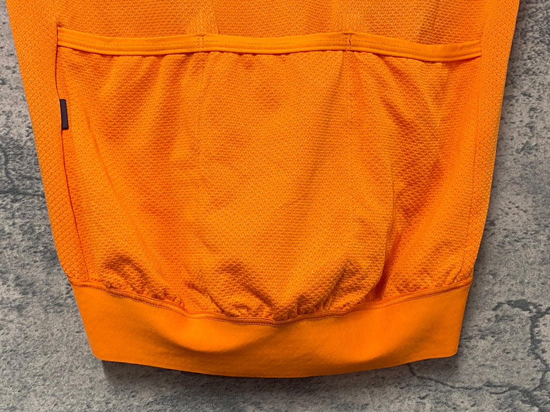 KJ291 パスノーマルスタジオ PAS NORMAL STUDIOS Men's Solitude Mesh Jersey 半袖 サイクルジャージ オレンジ XS