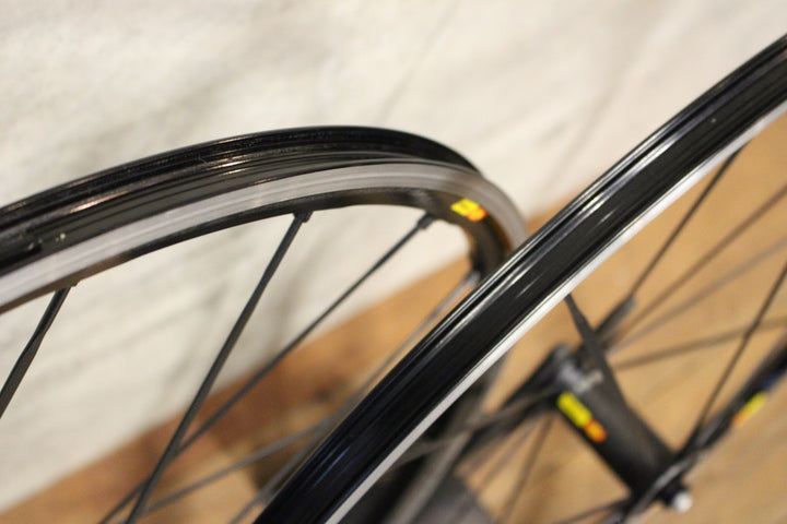 マヴィック MAVIC キシリウム KSYRIUM SL SUPER LIGHT PREMIUM アルミ クリンチャー シマノ 11S/12S ナローリム 15C ホイールセット 【福岡店】