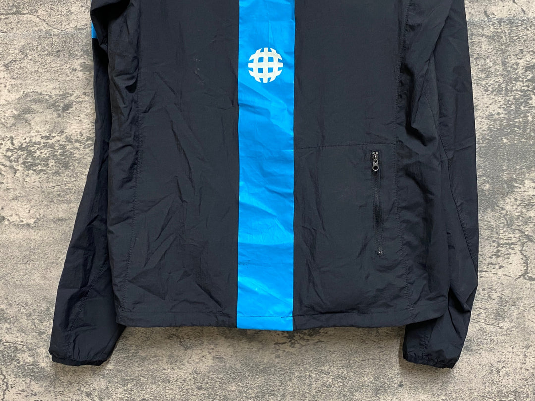 JN163 ラファ Rapha SPRAY JACKET 長袖 ウィンドブレーカー 黒 M TEAM Sky