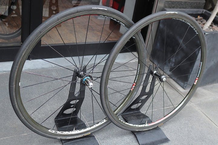 カンパニョーロ CAMPAGNOLO ハイペロン ウルトラ ツー HYPERON ULTRA TWO カーボン チューブラー ホイールセット カンパ12/11S ナローリム 13C 【東京南麻布店】