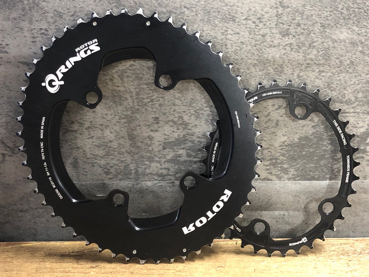 JY593 ローター ROTOR QRINGS チェーンリング 52/36T BCD110 4ARM