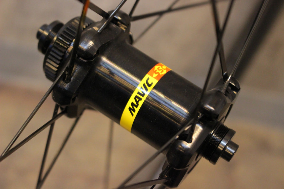 未使用品 マヴィック MAVIC コスミック COSMIC PRO CARBON SL DISC カーボン チューブラー ホイールセット シマノ 11S/12S 【名古屋店】