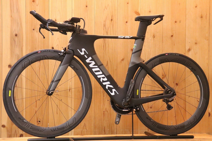 スペシャライズド SPECIALIZED エスワークス シヴ S-WORKS SHIV 2016年モデル Mサイズ シマノ デュラエース R9070 Di2 MIX 11S カーボン トライアスロンバイク 【芦屋店】
