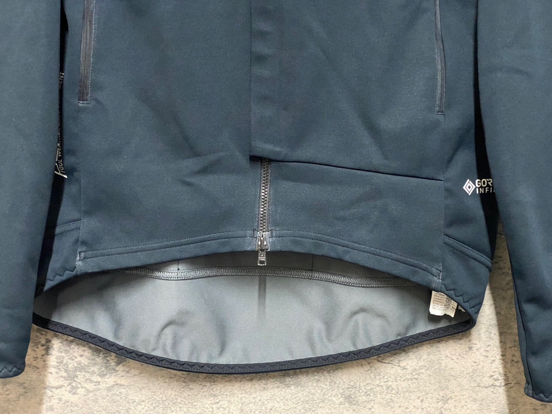 KD316 カステリ CASTELLI ロッソコルサ ROSSO CORSA perfetto 長袖 サイクルジャケット 黒 L GORE-TEX INFINIUM