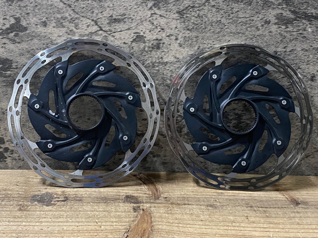 KJ584 スラム SRAM CLX-R ディスクローター 160mm 2枚セット ※残1.8mm