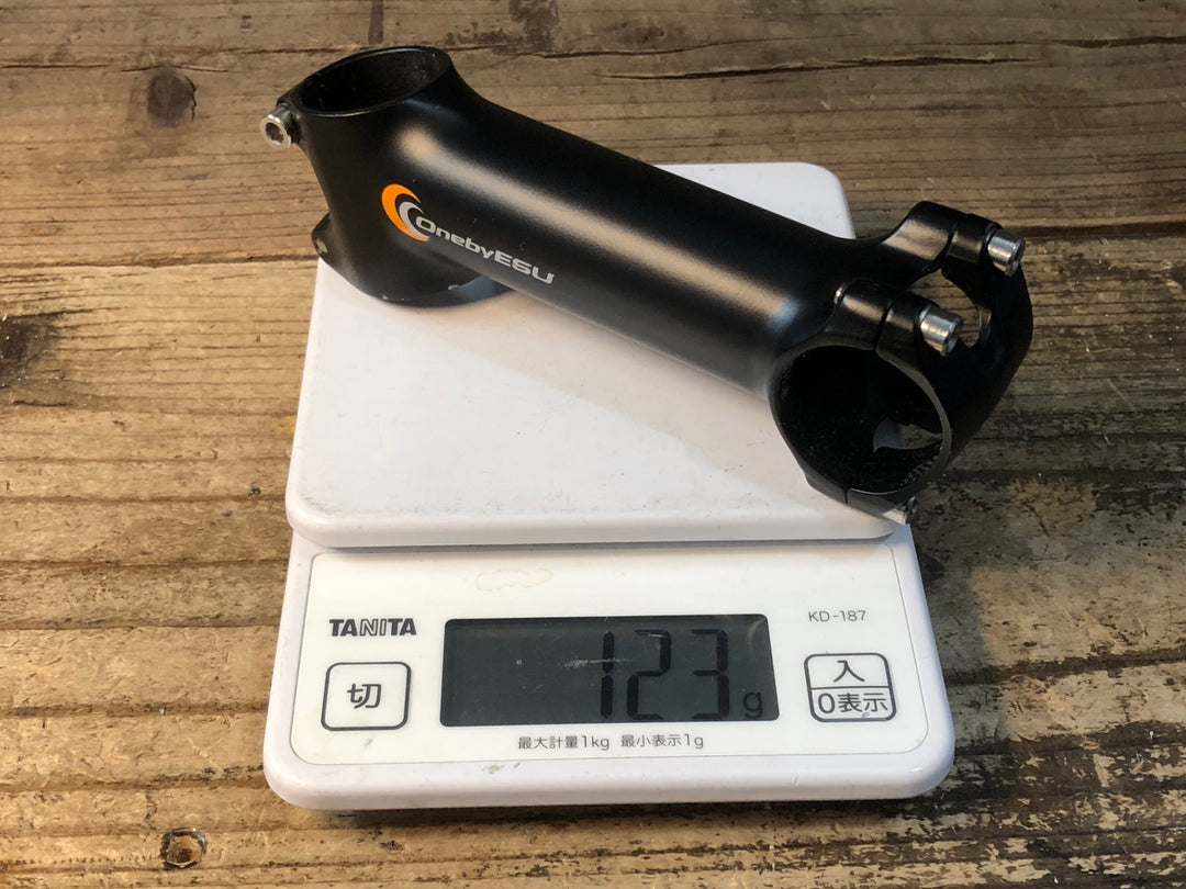 JU575 ワンバイエス OnebyESU ブレンドステム アルミ ステム 黒 120mm Φ31.8 OS 77D