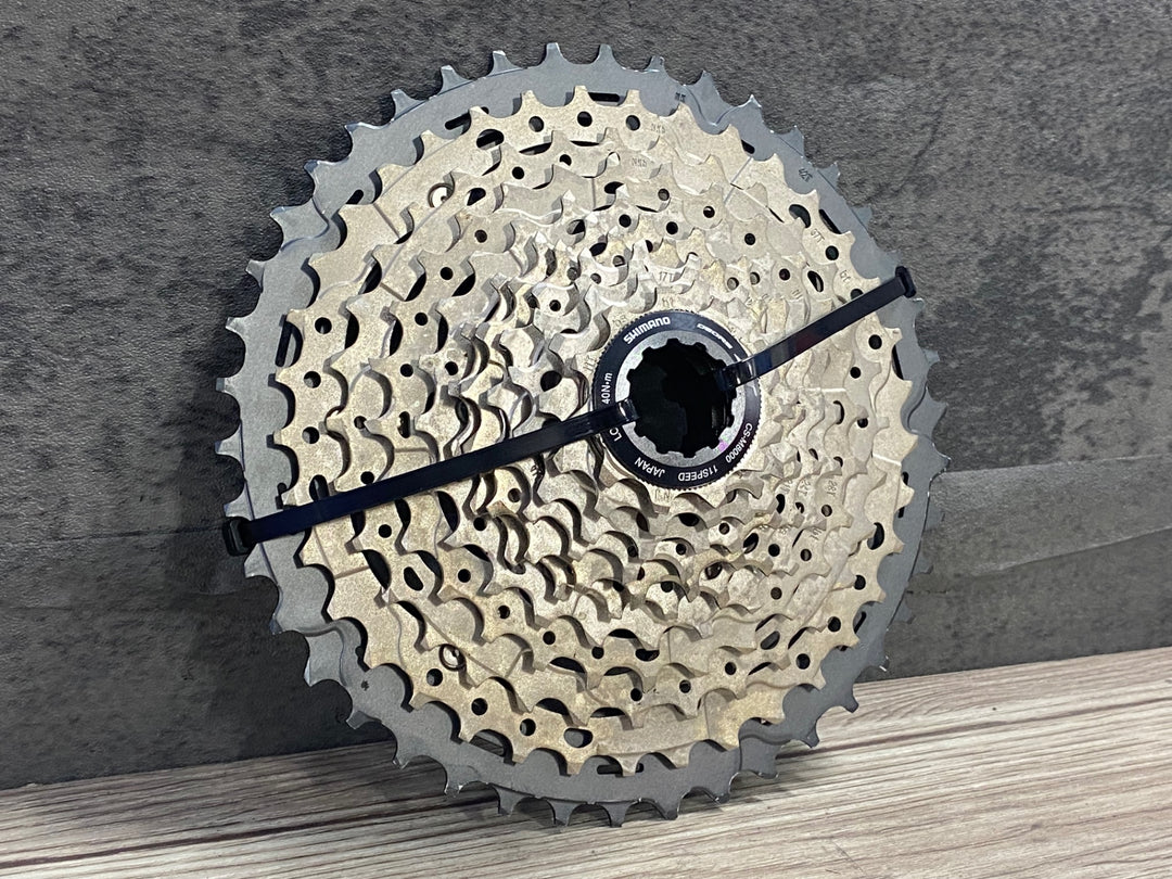 KJ586 シマノ SHIMANO DEORE XT CS-M8000 スプロケット 11-42T 11S