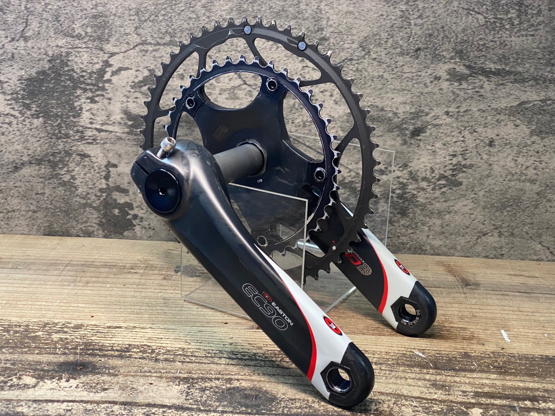 JG580 イーストン EASTON EC90 CARBON CRANK クランクセット 53/39T
