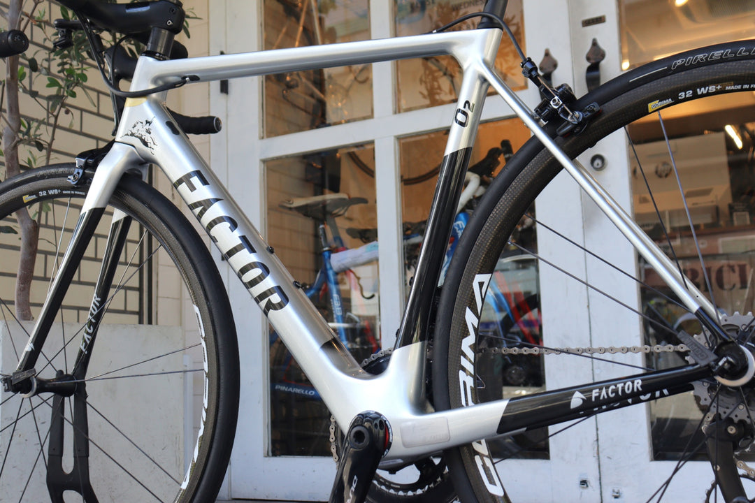ファクター FACTOR O2 ロマンバルデ 2018モデル 54サイズ シマノ デュラエース R9150 Di2 11S カーボン ロードバイク 【横浜店】