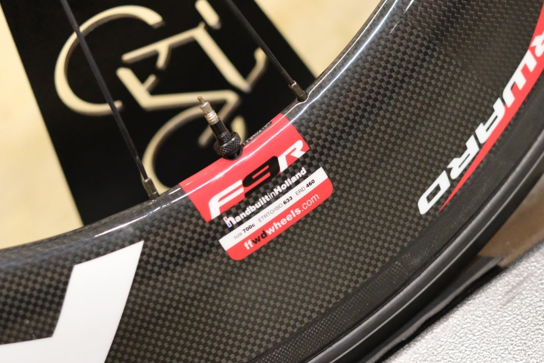 ファストフォワード FFWD F9R/DISC-T CARBON カーボン チューブラー ディスクホイール ホイールセット シマノ11/12S 【立川店】