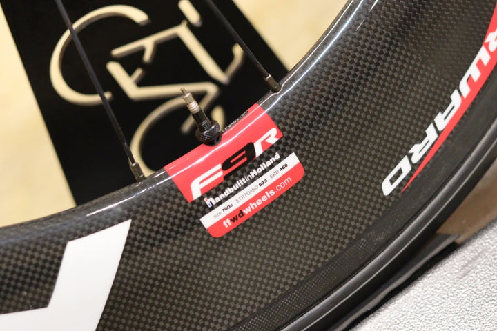 ファストフォワード FFWD F9R/DISC-T CARBON カーボン チューブラー ディスクホイール ホイールセット シマノ11/12S 【立川店】