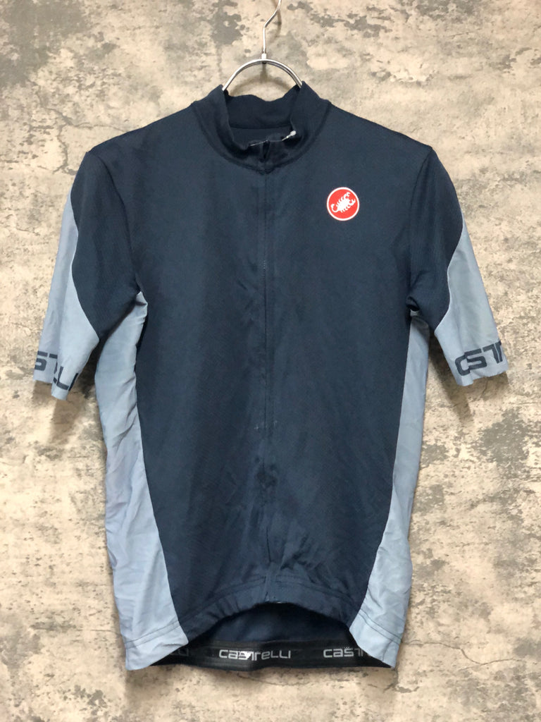 KD432 カステリ CASTELLI 半袖 サイクルジャージ 紺 M – BICI AMORE