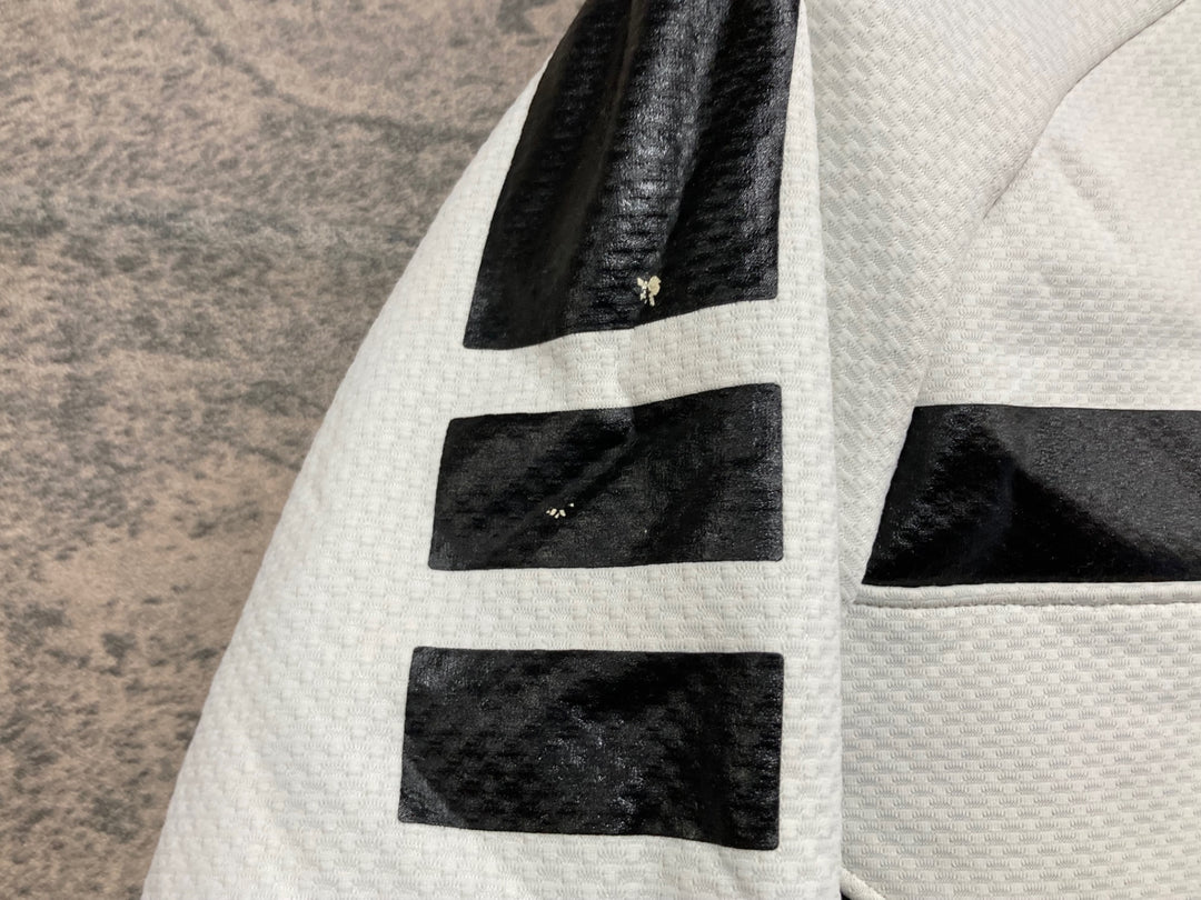 KC599 パールイズミ PEARL iZUMi 長袖 サイクルジャケット 白黒 M べたつき WINDBREAK
