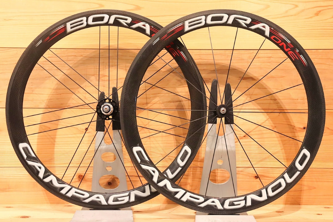 カンパニョーロ CAMPAGNOLO ボーラ BORA ONE 50 TU カーボン チューブラー ホイールセット シマノ12/11S 【千葉店】