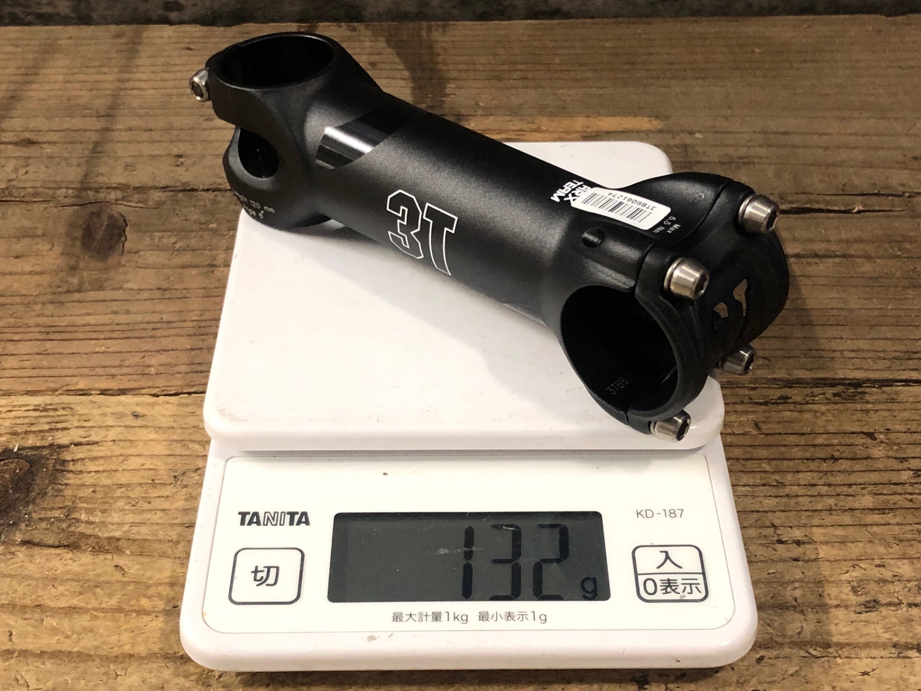 KP600 3T ARX TEAM アルミステム 6° 120mm Φ31.8 – BICI AMORE ONLINE