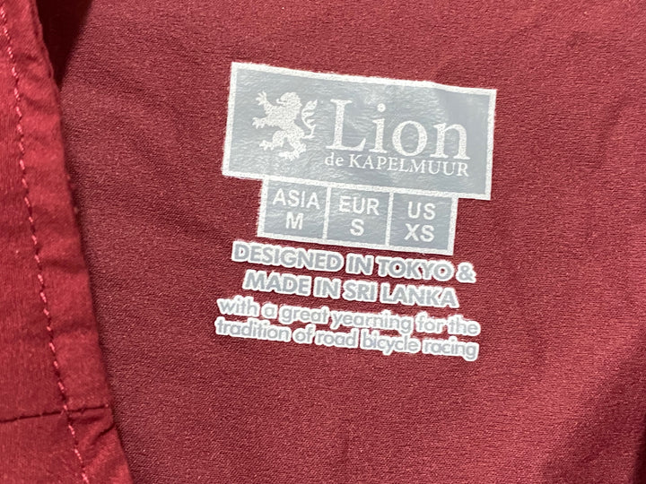 KG848 リオンドカペルミュール Lion de KAPELMUUR ジレ サイクルベスト 赤 M