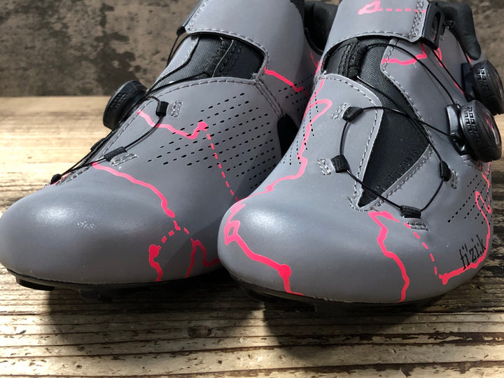 KC531 フィジーク fizik INFINITO R1 SPECIAL EDITION 19 19 ビンディングシューズ 3穴 リフレクト ピンク EU43 未使用
