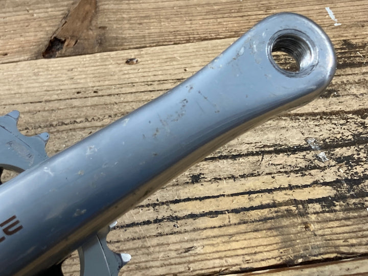 KO827 シマノ SHIMANO デュラエース DURA-ACE FC-7700 クランクセット 172.5mm MICHE SUPER TYPE チェーンリング