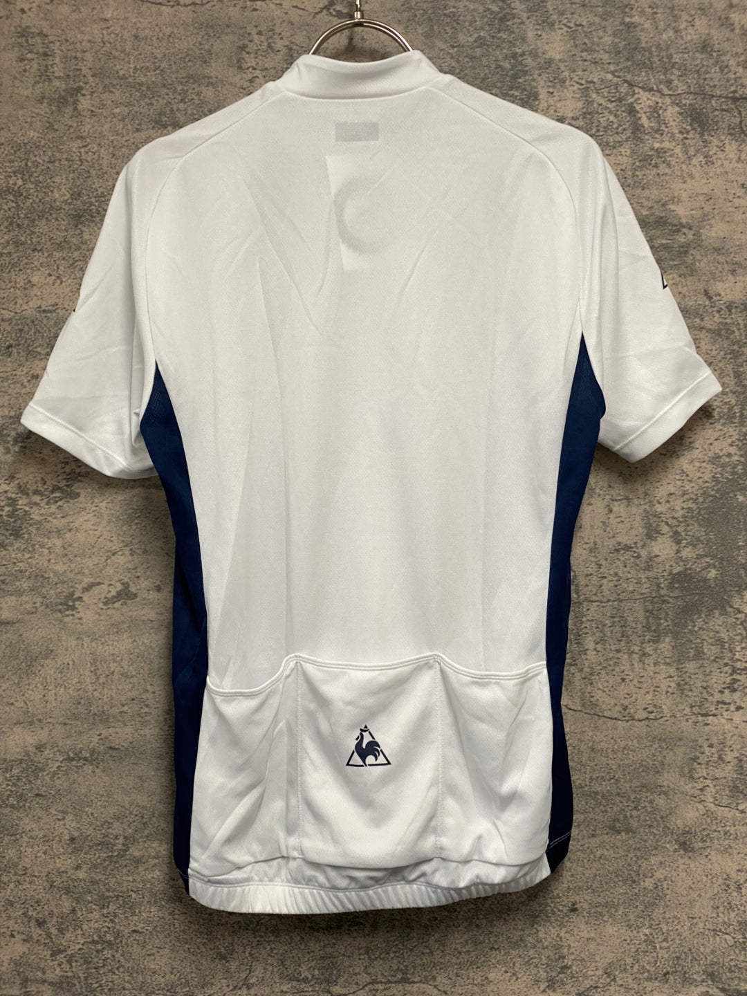 KD328 ルコックスポルティフ le coq sportif 半袖 サイクルジャージ 白 M