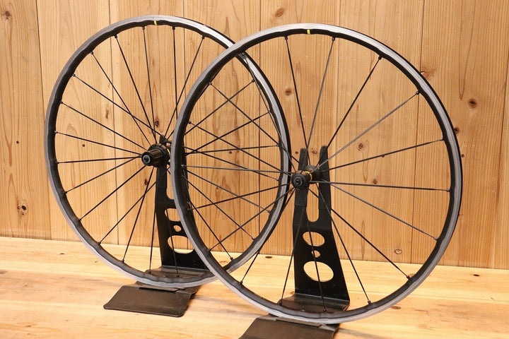 マビック MAVIC キシリウム KSYRIUM SL UST アルミ チューブレスレディ ホイールセット シマノ11/12S 【芦屋店】