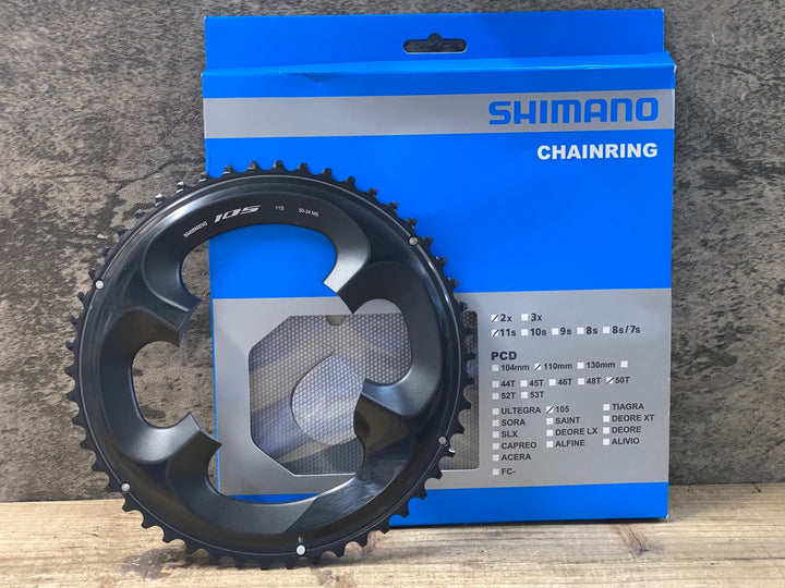 JY580 シマノ SHIMANO 105 FC-R7000 アウターチェーンリング 50T