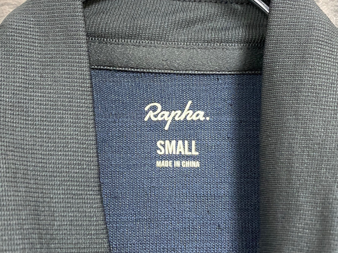 JW055 ラファ Rapha MEN'S CLASSIC JERSEY 半袖サイクルジャージ グレー S ※日焼け、補修跡
