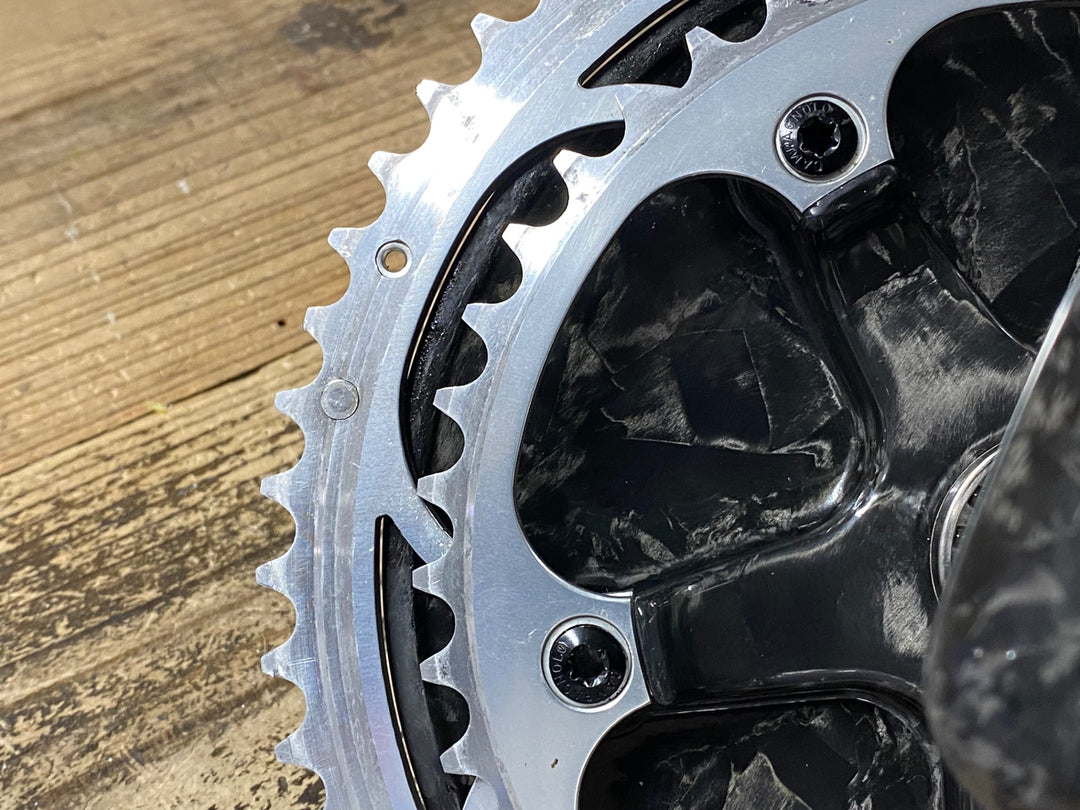 JY088 カンパニョーロ Campagnolo ボーラウルトラ BORA ULTRA TT クランクセット 170mm TA製リング付 56/44T 10S