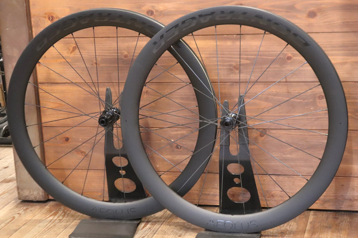 ボントレガー BONTRAGER アイオロス プロ AEOLUS PRO 51 TLR カーボン チューブレスレディ ホイールセット シマノ11S/12S 23C 【東京南麻布店】